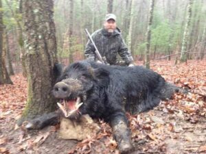 Wild Boar Hunt at Spartan Hunting Lodge Tennessee 67
