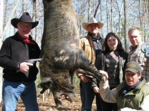 Wild Boar Hunt at Spartan Hunting Lodge Tennessee 52