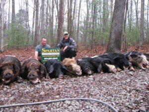 Wild Boar Hunt at Spartan Hunting Lodge Tennessee 49