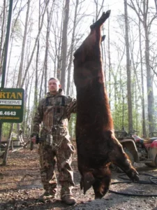 Wild Boar Hunt at Spartan Hunting Lodge Tennessee 31