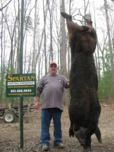Wild Boar Hunt at Spartan Hunting Lodge Tennessee 23
