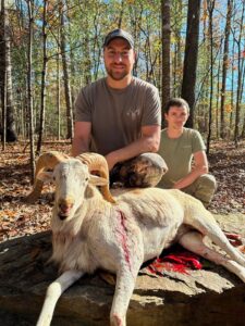 Exotic Ram Hunt at Spartan Hunting Lodge in Tennessee 5