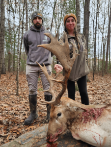 fallow deer successful hunt 2-min